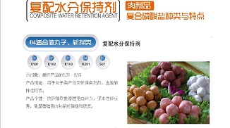 特斯特復(fù)配水分保水劑在肉制品中的應(yīng)用知識