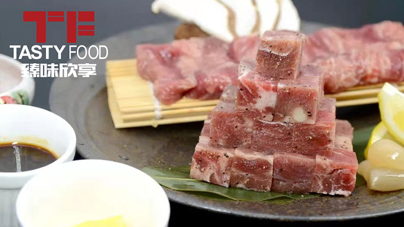 重組牛肉粒