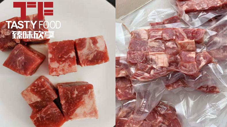 重組牛肉粒
