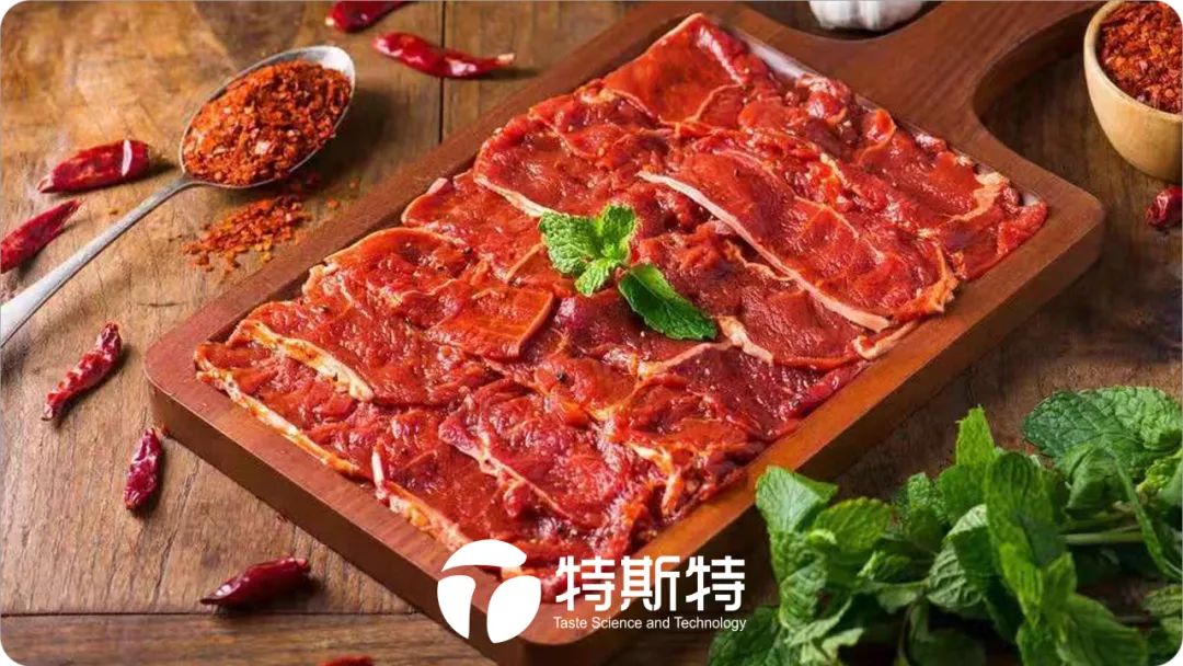 用牛肉專(zhuān)用保水劑制作黑椒牛肉片，出品率高，口感好